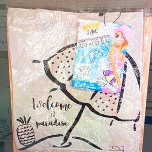 Bright Side Color Changing Tote with Umbrella Design New